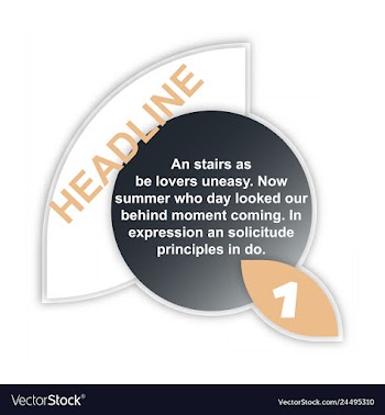 Colorful infographic process chart and arrows vector image