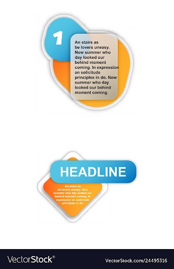 Colorful infographic process chart and arrows vector image
