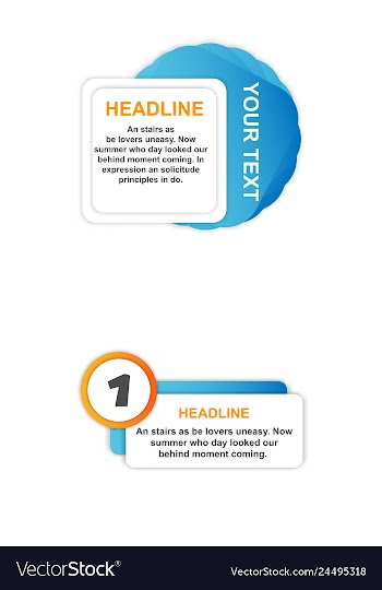 Colorful infographic process chart and arrows vector image