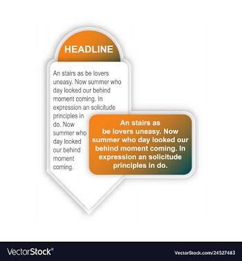 Colorful infographic process chart and arrows vector image
