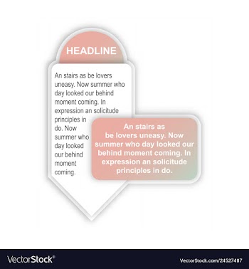 Colorful infographic process chart and arrows vector image