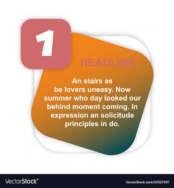 Colorful infographic process chart and arrows vector image