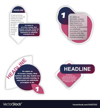 Colorful infographic process chart and arrows vector image