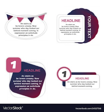 Colorful infographic process chart and arrows vector image