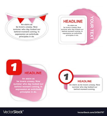 Colorful infographic process chart and arrows vector image