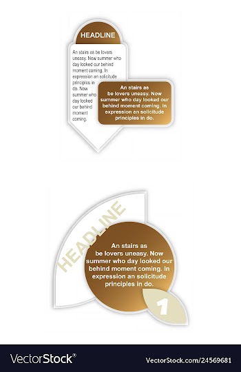 Colorful infographic process chart and arrows vector image