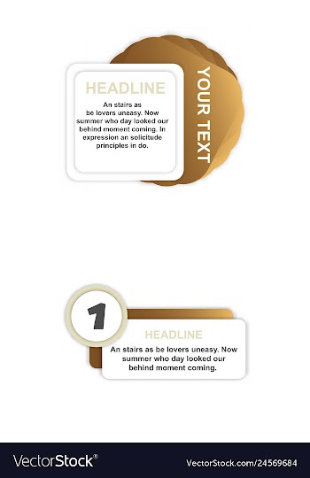 Colorful infographic process chart and arrows vector image