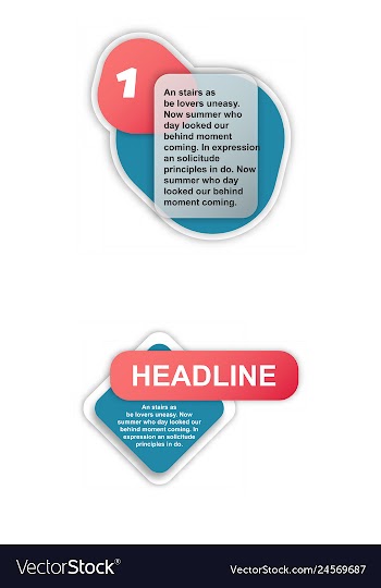 Colorful infographic process chart and arrows vector image