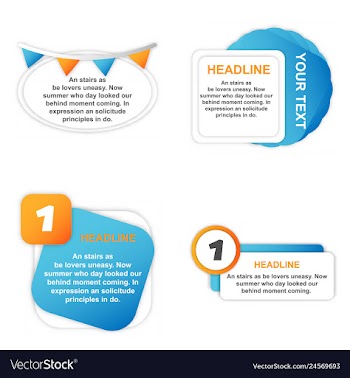 Colorful infographic process chart and arrows vector image