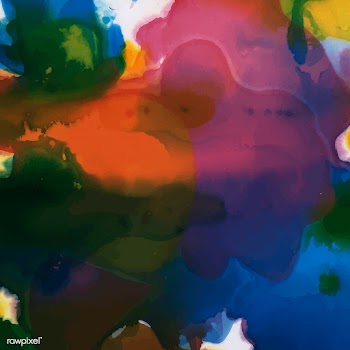 Colorful ink watercolor textured background | Free stock vector - 516667
