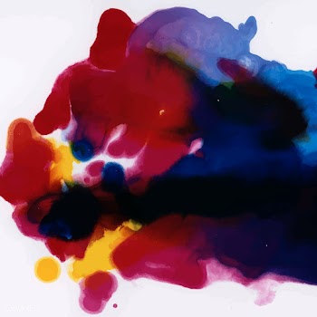 Colorful ink watercolor textured background | Free stock vector - 516672