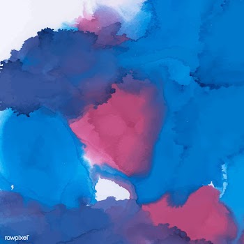 Colorful ink watercolor textured background | Free stock vector - 516676