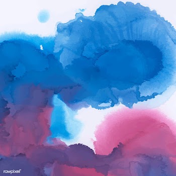 Colorful ink watercolor textured background | Free stock vector - 516677