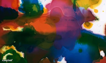 Colorful ink watercolor textured background | Free stock vector - 516680