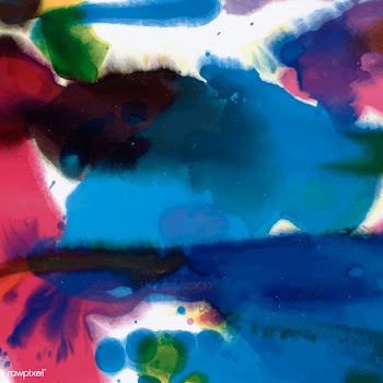 Colorful ink watercolor textured background | Free stock vector - 516705