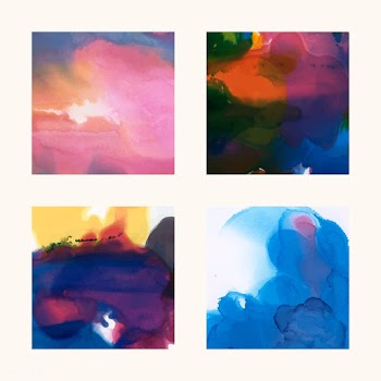 Colorful ink watercolor textured background s.. | Free stock vector - 516673