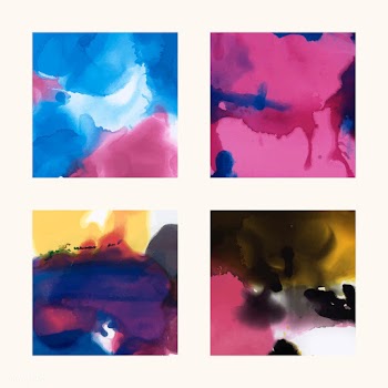 Colorful ink watercolor textured background s.. | Free stock vector - 516683