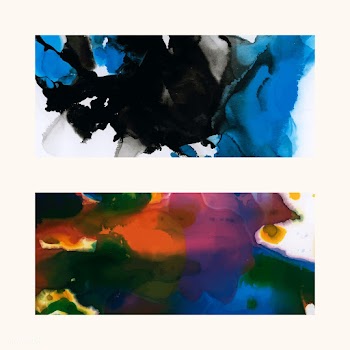 Colorful ink watercolor textured background s.. | Free stock vector - 516689