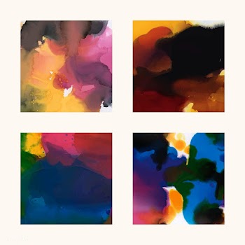 Colorful ink watercolor textured background s.. | Free stock vector - 516691