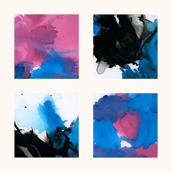 Colorful ink watercolor textured background s.. | Free stock vector - 516692