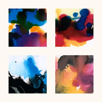 Colorful ink watercolor textured background s.. | Free stock vector - 516697