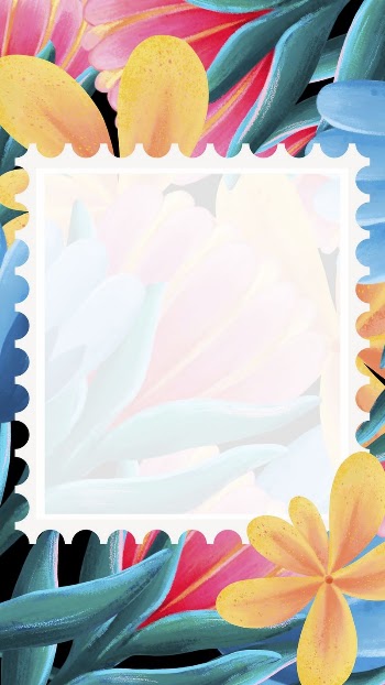 Colorful iPhone wallpaper, tropical leaves | Free Photo Illustration - rawpixel