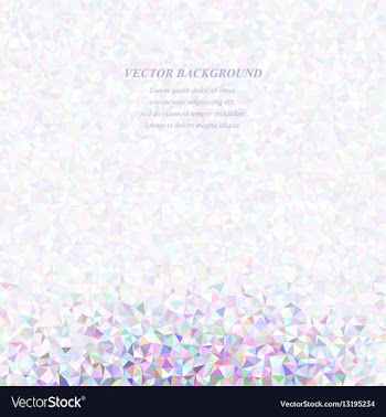Colorful irregular triangle mosaic background vector image