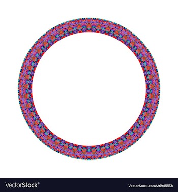 Colorful isolated abstract geometrical mosaic vector image