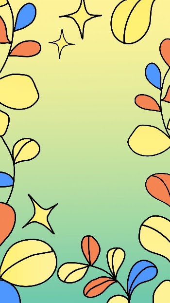 Colorful leaves Android phone wallpaper, | Free Vector - rawpixel