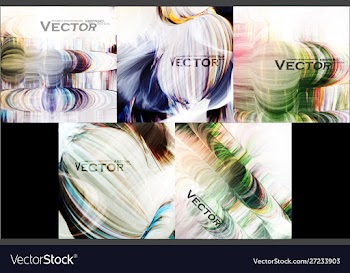 Colorful lines background vector image