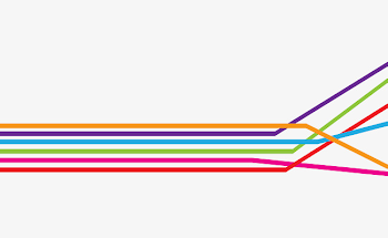 Colorful Lines, Color Underline, Colour, Line PNG and Vector with ...