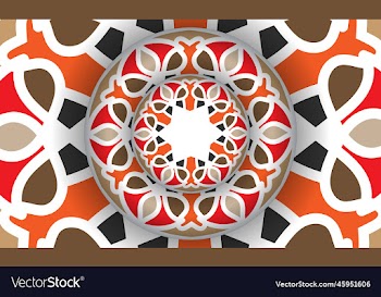 colorful luxury mandala pattern design