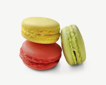 Colorful macarons collage element, isolated | Free PSD - rawpixel
