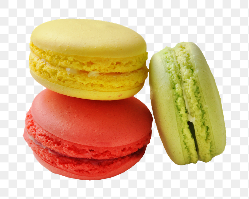 Colorful macarons png sticker, transparent | Free PNG - rawpixel