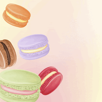 Colorful macaroons border background, dessert | Free Photo Illustration - rawpixel