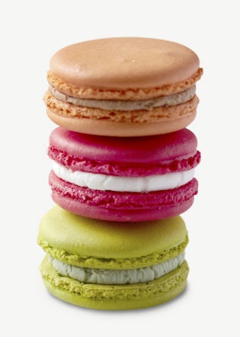 Colorful macaroons dessert collage element | Free PSD - rawpixel