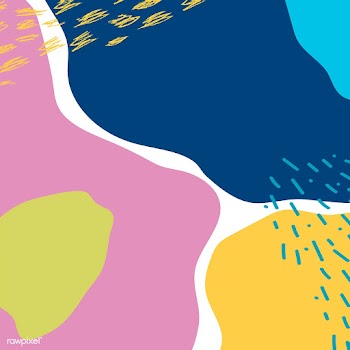 Colorful Memphis design background vector | Free stock vector - 539885