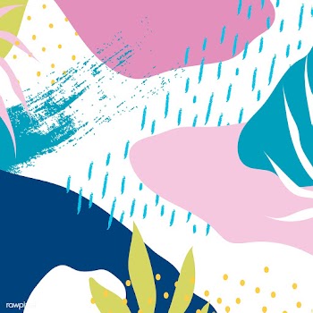 Colorful Memphis design background vector | Free stock vector - 539953