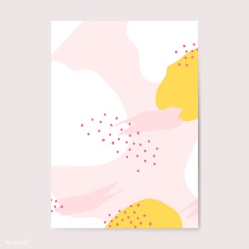 Colorful Memphis style poster vector | Free stock vector - 540019