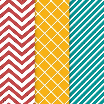 Colorful mixed seamless pattern vector set | Free stock vector - 530985