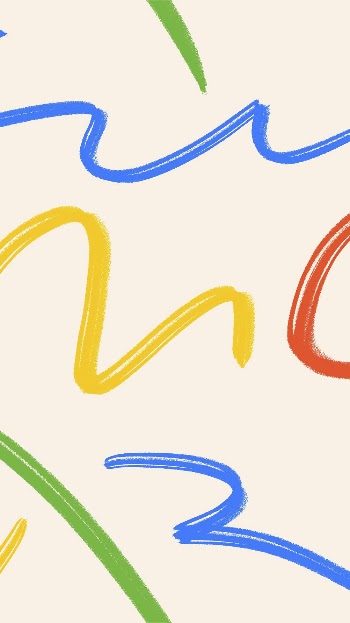 Colorful mobile pattern wallpaper, squiggle | Free Photo - rawpixel
