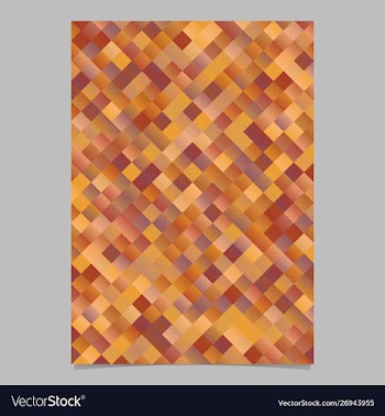 Colorful modern trendy square page template design vector image