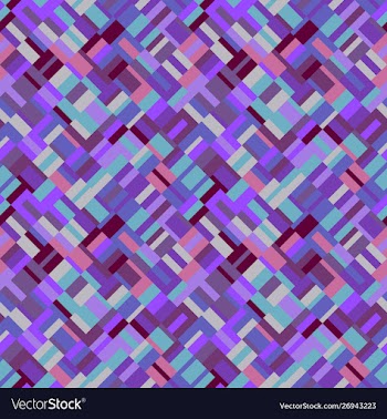 Colorful mosaic pattern background - abstract vector image