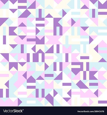 Colorful mosaic pattern background - abstract vector image