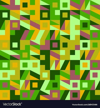 Colorful mosaic pattern background - abstract vector image