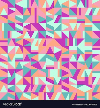 Colorful mosaic pattern background - abstract vector image