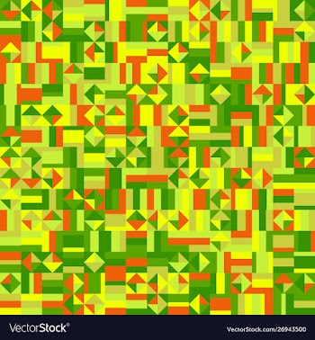 Colorful mosaic pattern background - abstract vector image