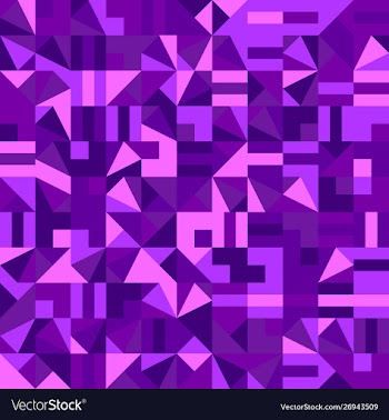 Colorful mosaic pattern background - abstract vector image