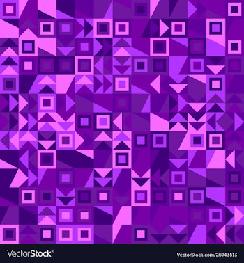 Colorful mosaic pattern background - abstract vector image