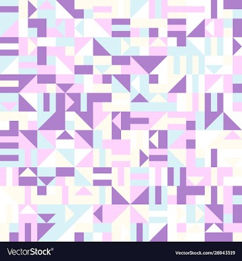 Colorful mosaic pattern background - abstract vector image